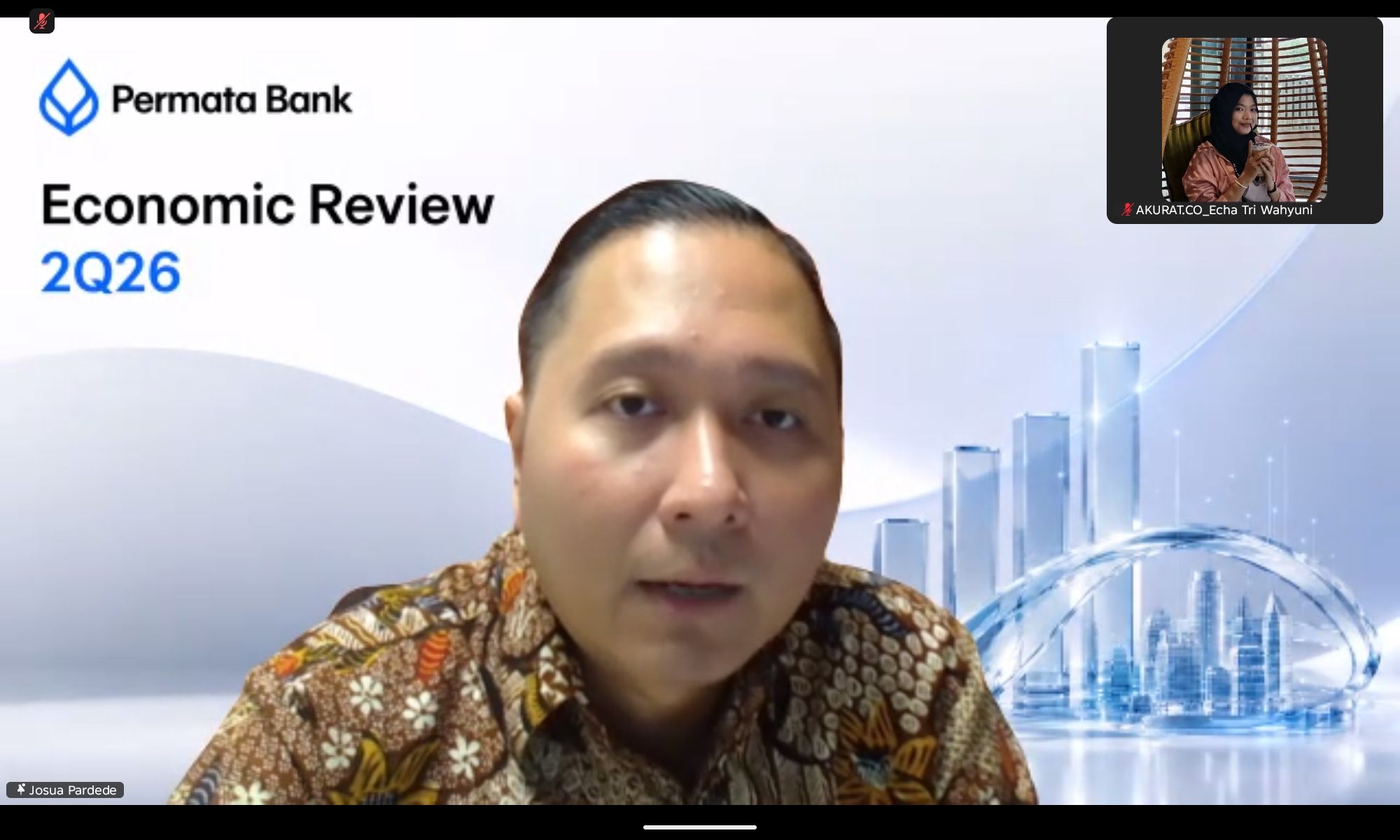 Paruh Kedua Bakal Melandai, PIER Taksir Pertumbuhan Ekonomi RI Sepanjang 2026 Cuma 5,26 Persen