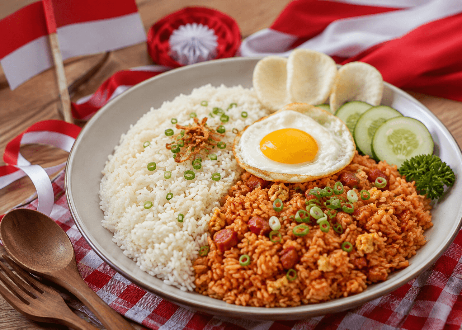 Resep Nasi Goreng Merah Putih untuk 17 Agustus, Praktis dan Menggugah Selera!