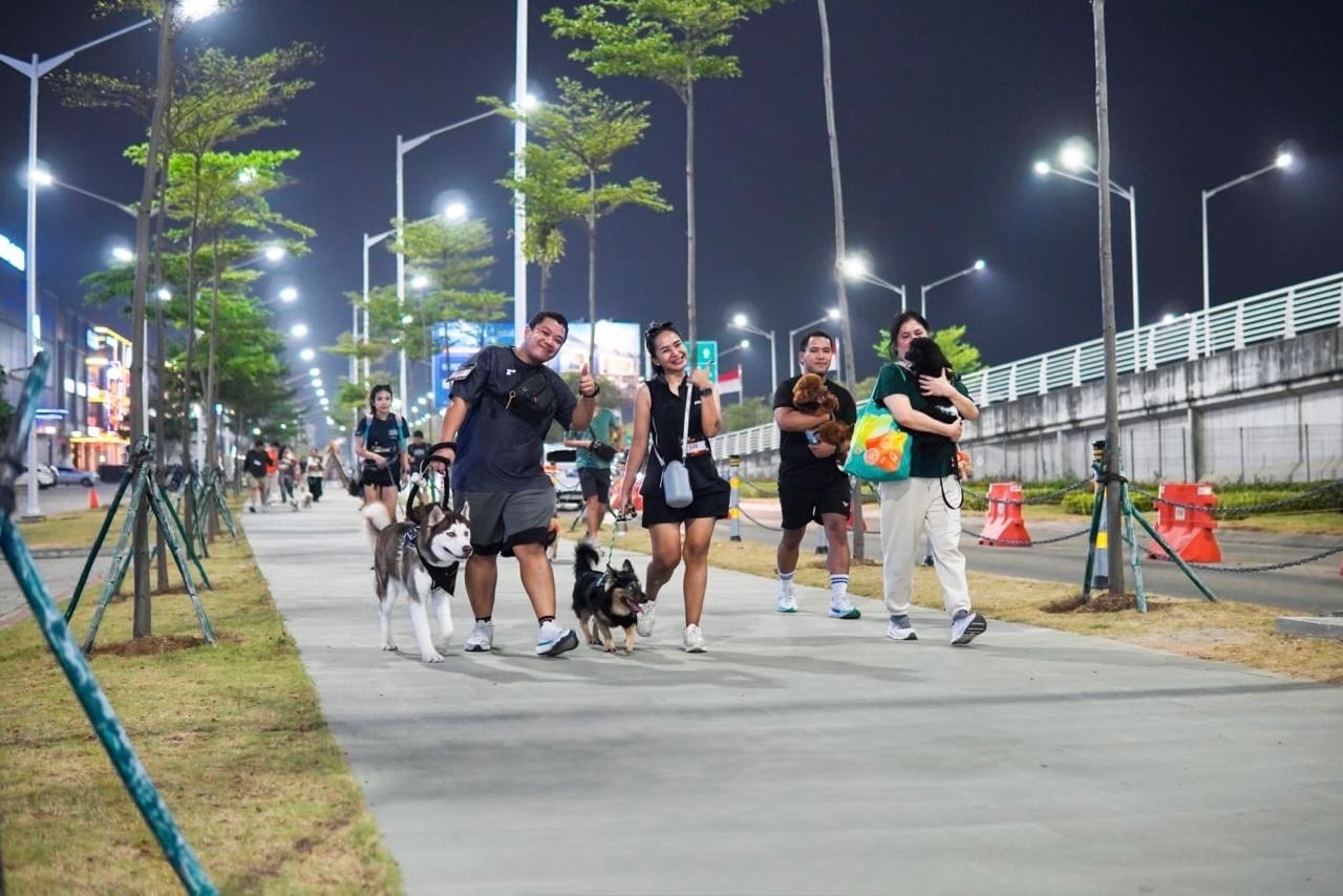 Jalan Sore Bareng Anabul Naik Level, Sunset Pier PIK 2 Jadi Tempat Nongkrong Baru Pet Lovers