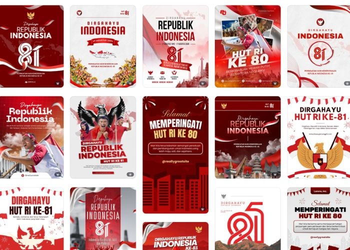 15 Link Download Desain Poster Lomba HUT ke-81 RI yang Kreatif, Unik, dan Kekinian