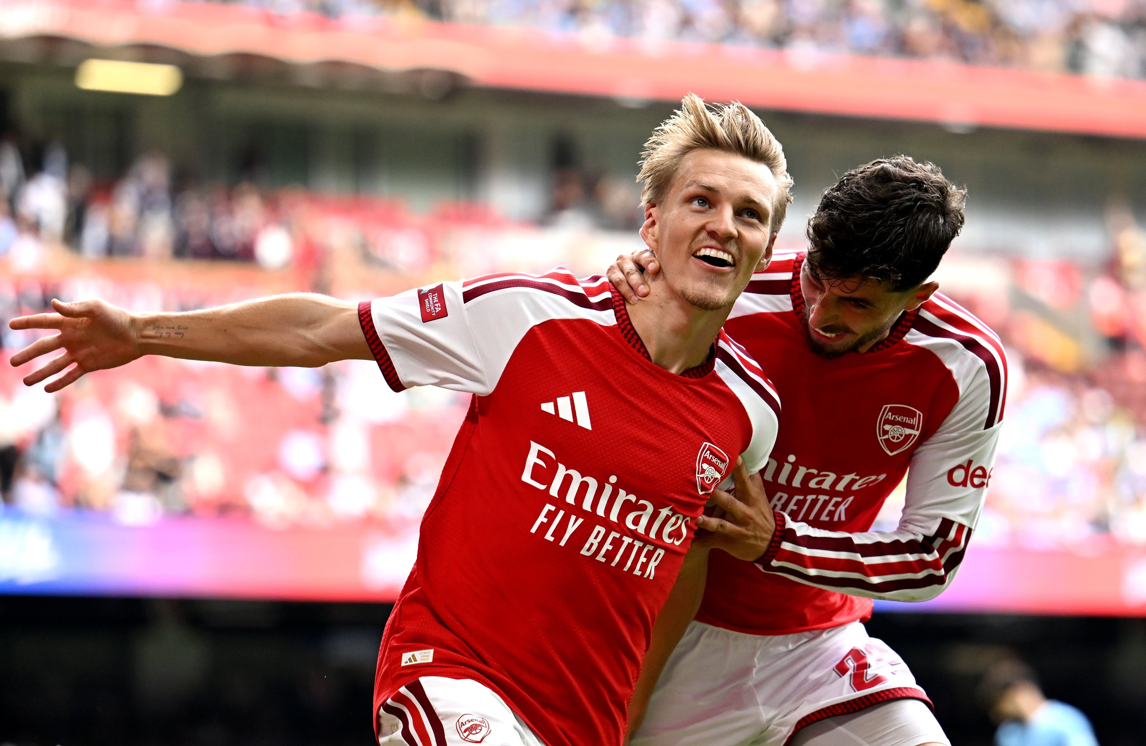 Bungkam Man City 3-0, Arsenal Rebut Trofi Community Shield!