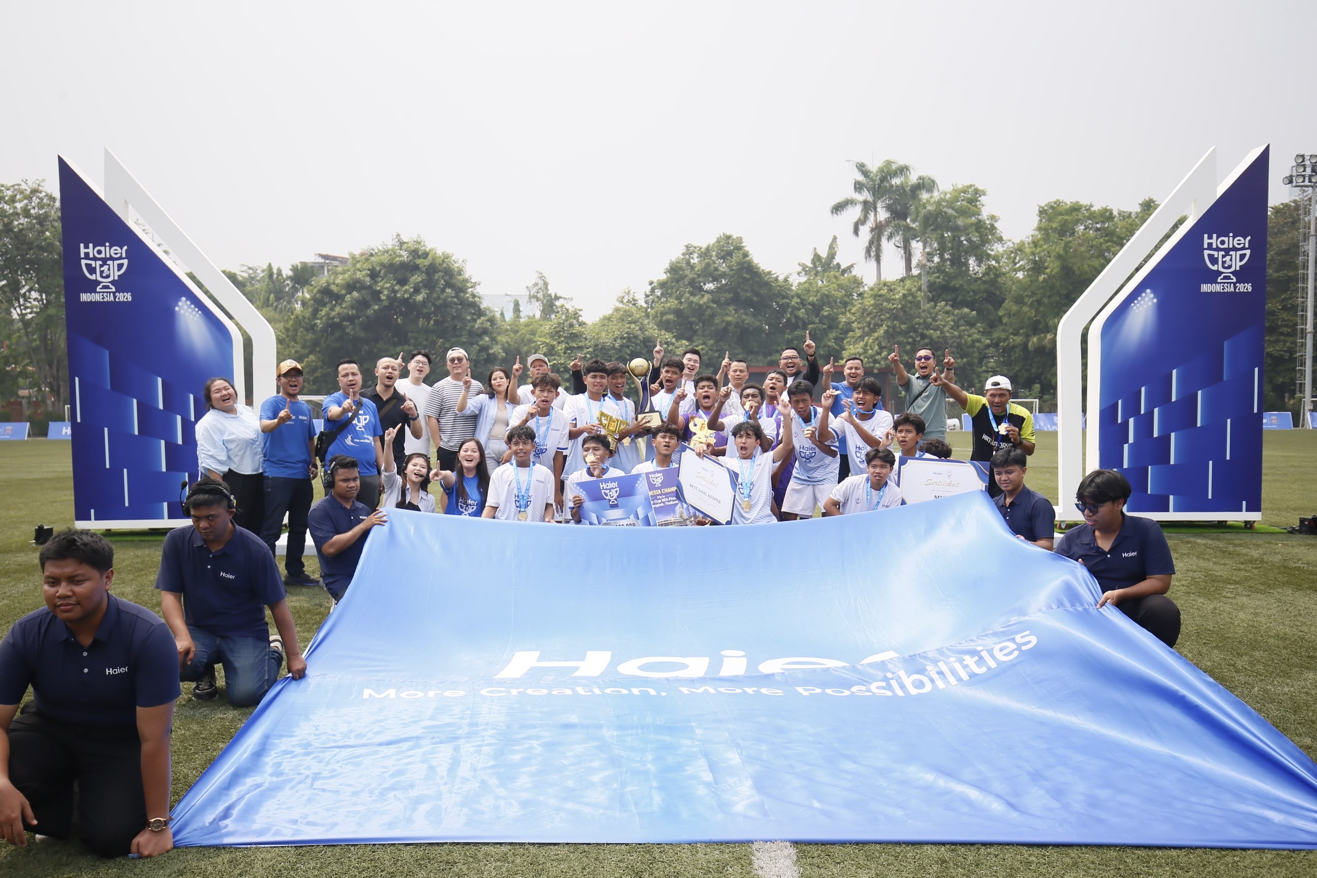 Haier Garap Sports Marketing, Bidik Konsumen Generasi Berikutnya