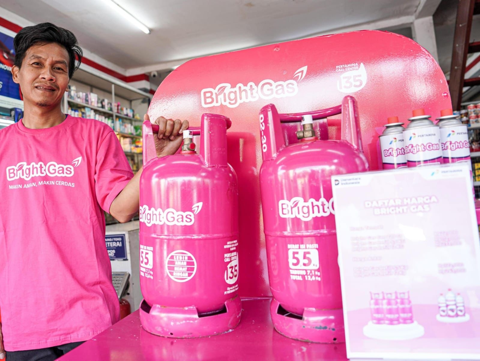 Pertamina Patra Niaga Kembali Turunkan Harga Bright Gas, Ini Daftarnya
