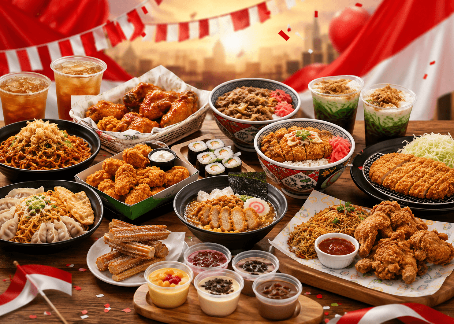 10 Promo Makanan 17 Agustus 2026: Diskon dan Penawaran Spesial HUT ke-81 RI