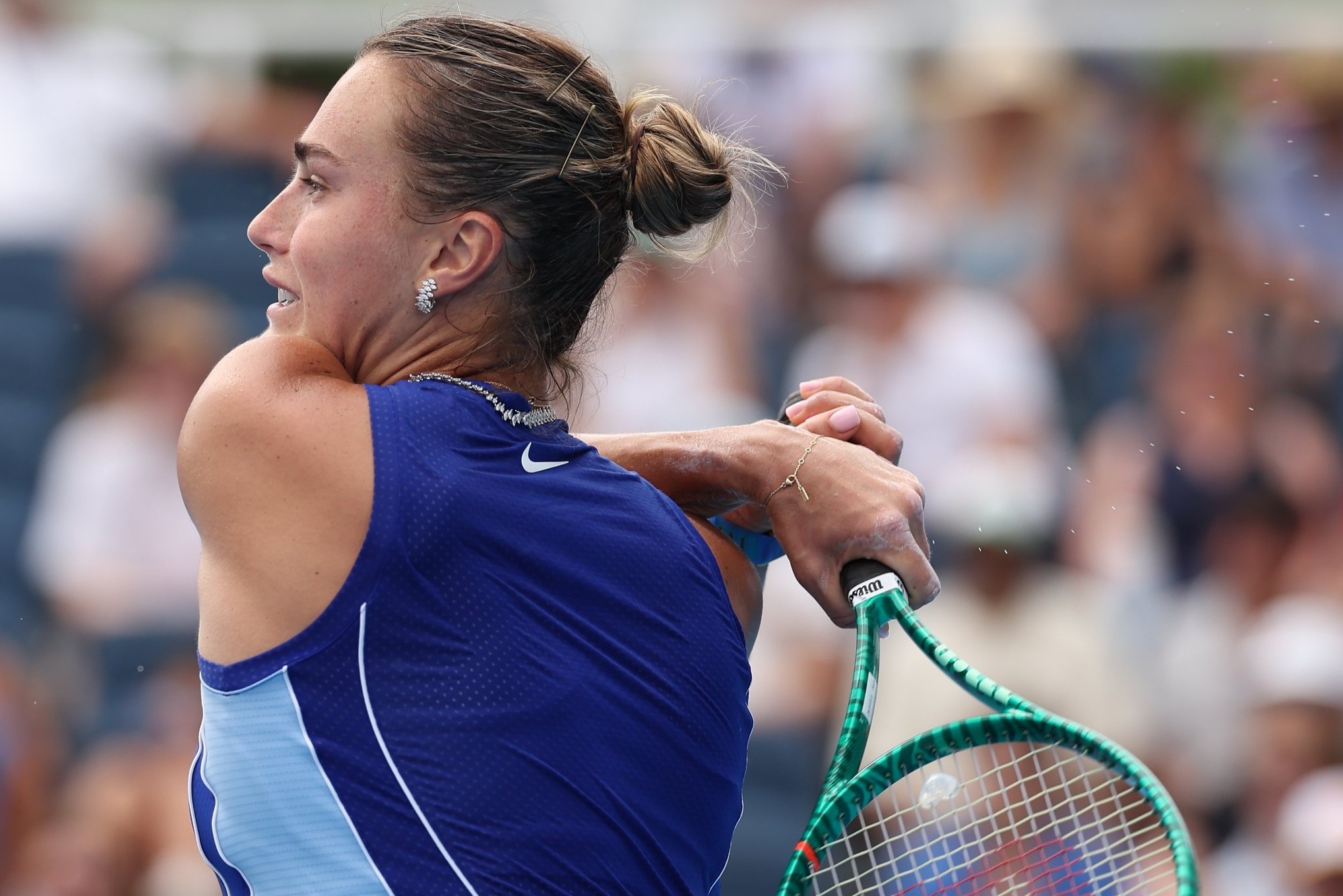 Cincinnati Terbuka: Taklukkan Panas Ekstrem dan Drama 5 Match Point, Aryna Sabalenka Ke 32 Besar