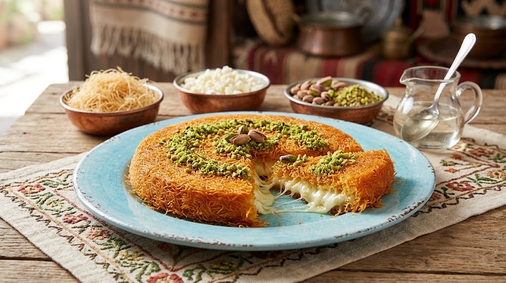 Kunafa Terbuat dari Apa? Kenali Bahan dan Cara Membuatnya
