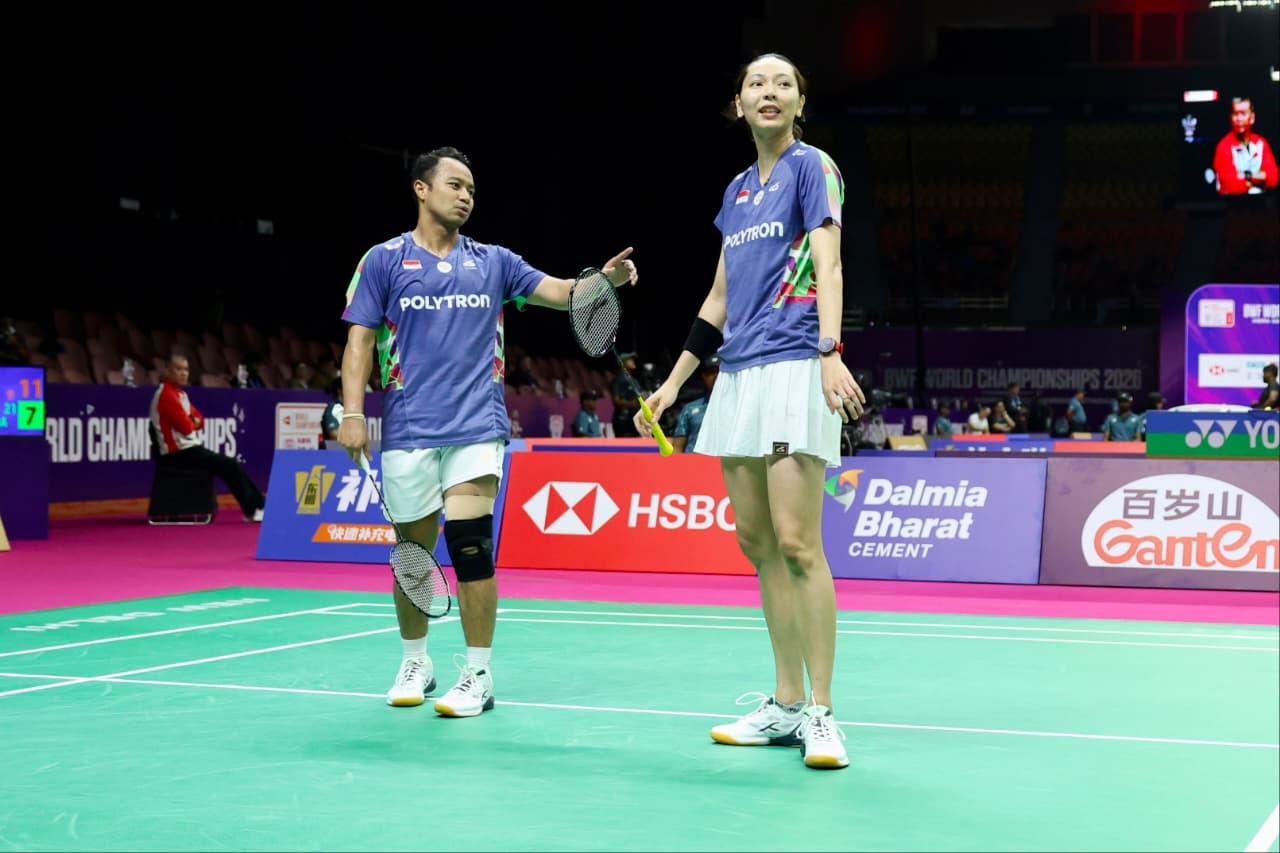 Kejuaraan Dunia: 2 Gugur, Ganda Campuran Indonesia Sisakan Amri/Nita dan Harapkan Marwan/Aisyah