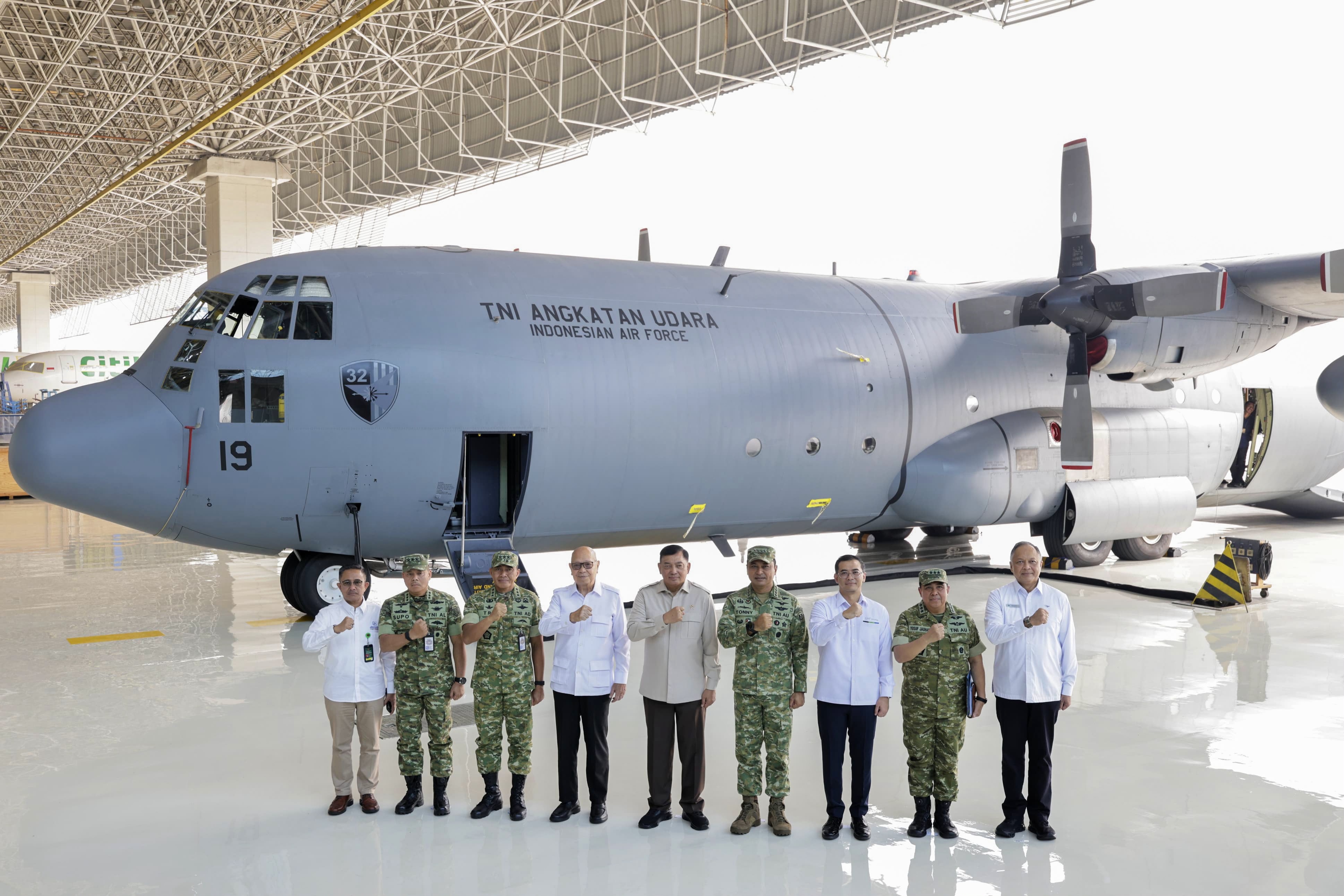 GMF Rampungkan Modernisasi Hercules A-1319 TNI AU, Bukti Industri Pertahanan Lokal Mampu Bersaing