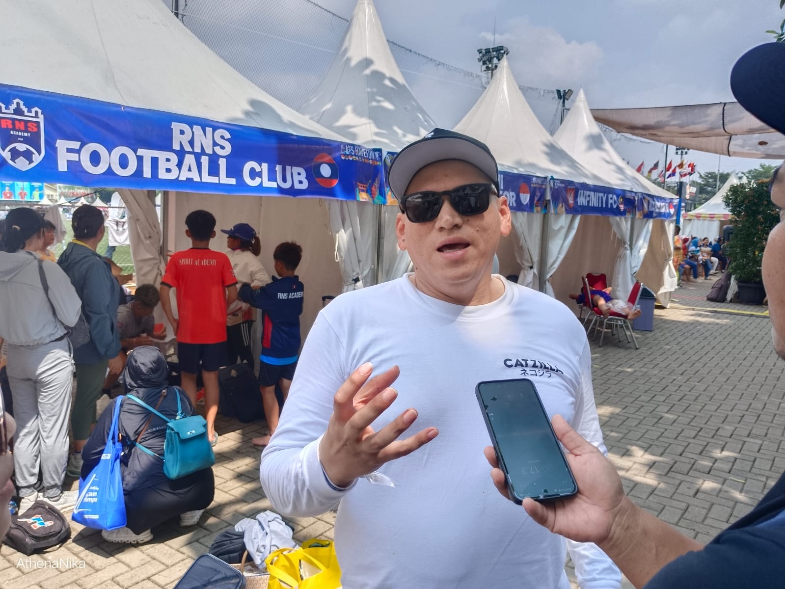 Terbang Jauh dari Laos, RNS Football Club Bidik Juara di Indonesia