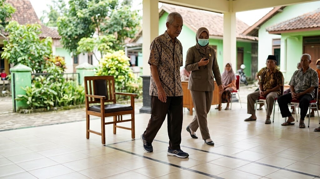 Apa Nama Instrumen Skrining Risiko Jatuh pada Lansia? Kenali TUG Test dan Cara Pemeriksaannya