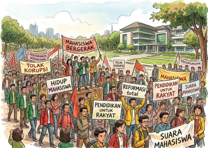 5 Tuntutan Mahasiswa dalam Demo 20 Oktober 2026, dari Ekonomi hingga Pendidikan
