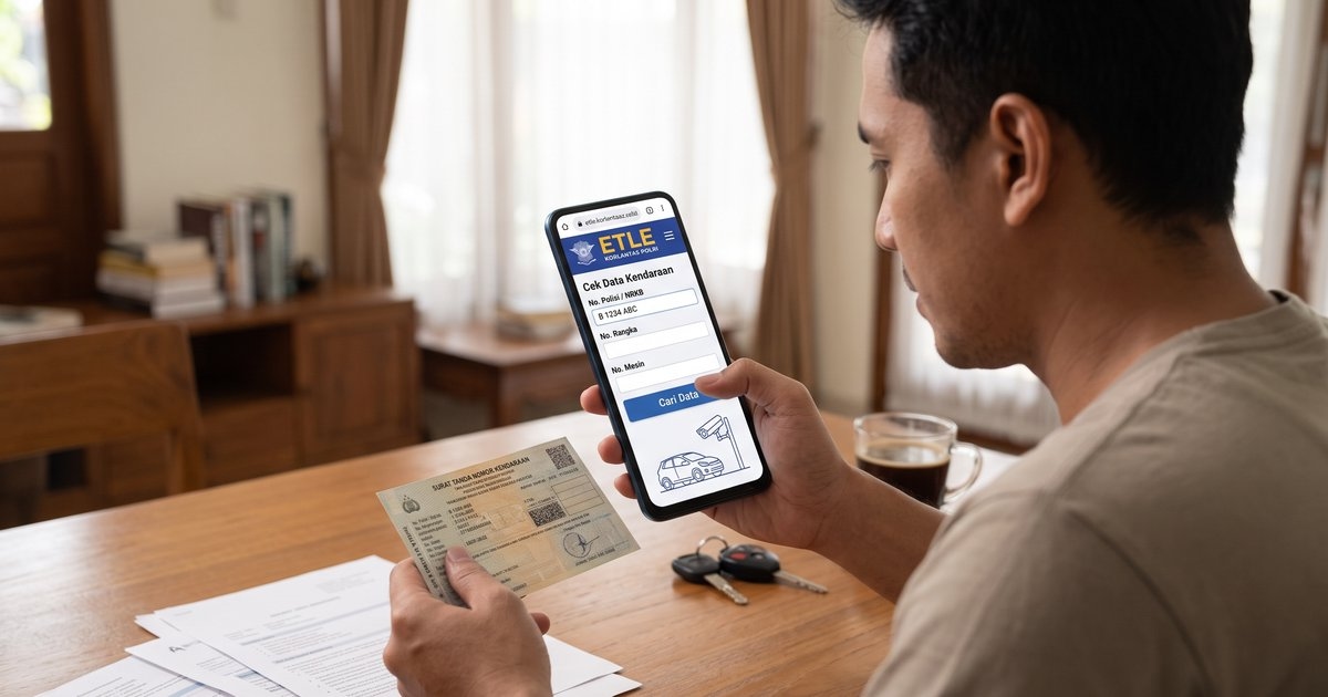 Cara Cek Tilang ETLE Lewat HP, Cukup Siapkan Data Kendaraan