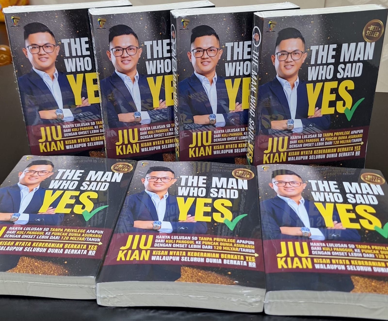 Buku The Man Who Said Yes, Ajak Pembaca Berdamai dengan Ketidakpastian