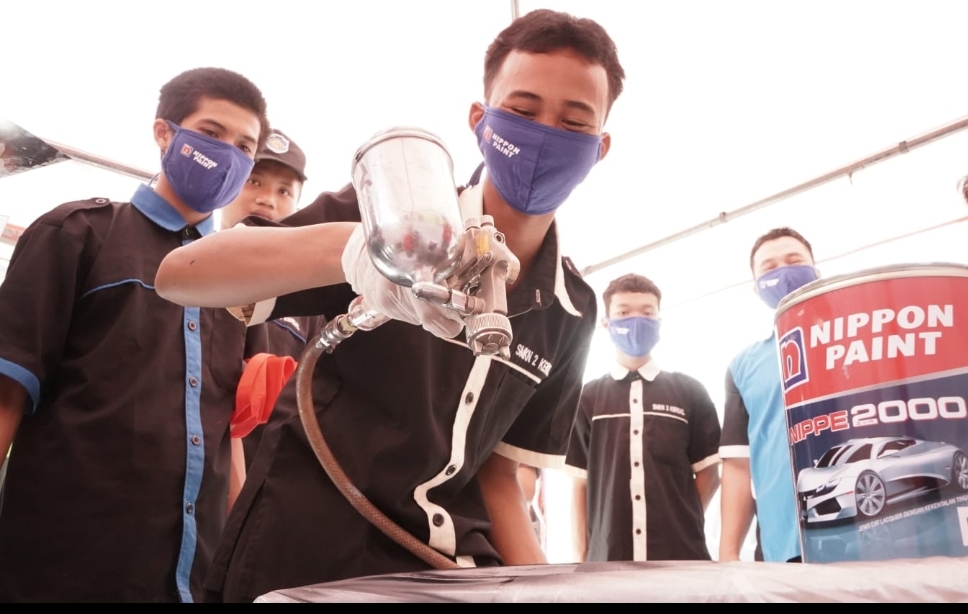 Dukung SMK Di Indonesia, Nippon Paint Luncurkan Program Paint Goes To School