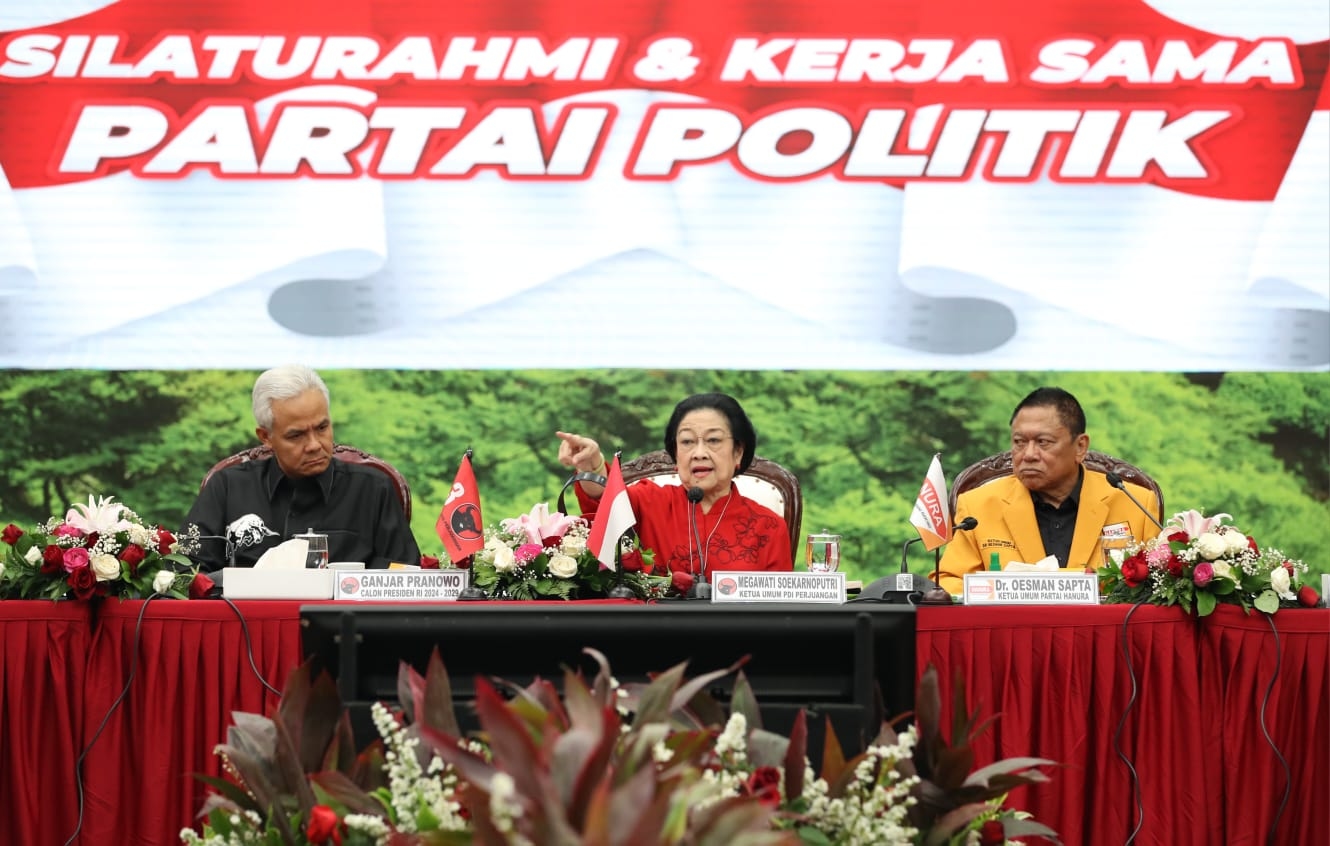 PDIP Pertegas Kekuatan Parpol Pendukung Ganjar Saling Melengkapi