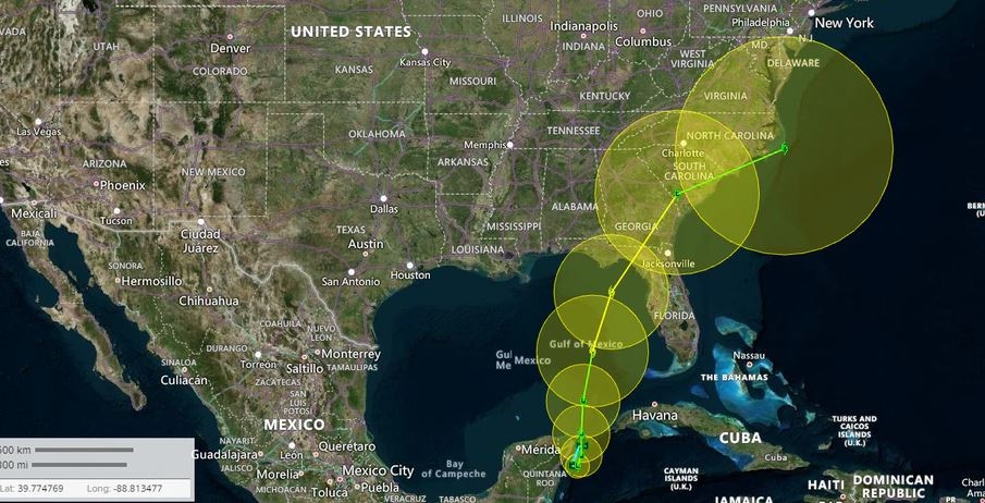 Badai Idalia Diperkirakan Akan Hantam Florida Sebagai Angin Topan