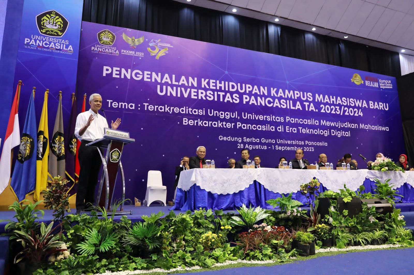 Wujudkan Transformasi Ekonomi Hijau, Ganjar: Kampus Perlu Masukan Kurikulum Pembangunan Berkelanjutan