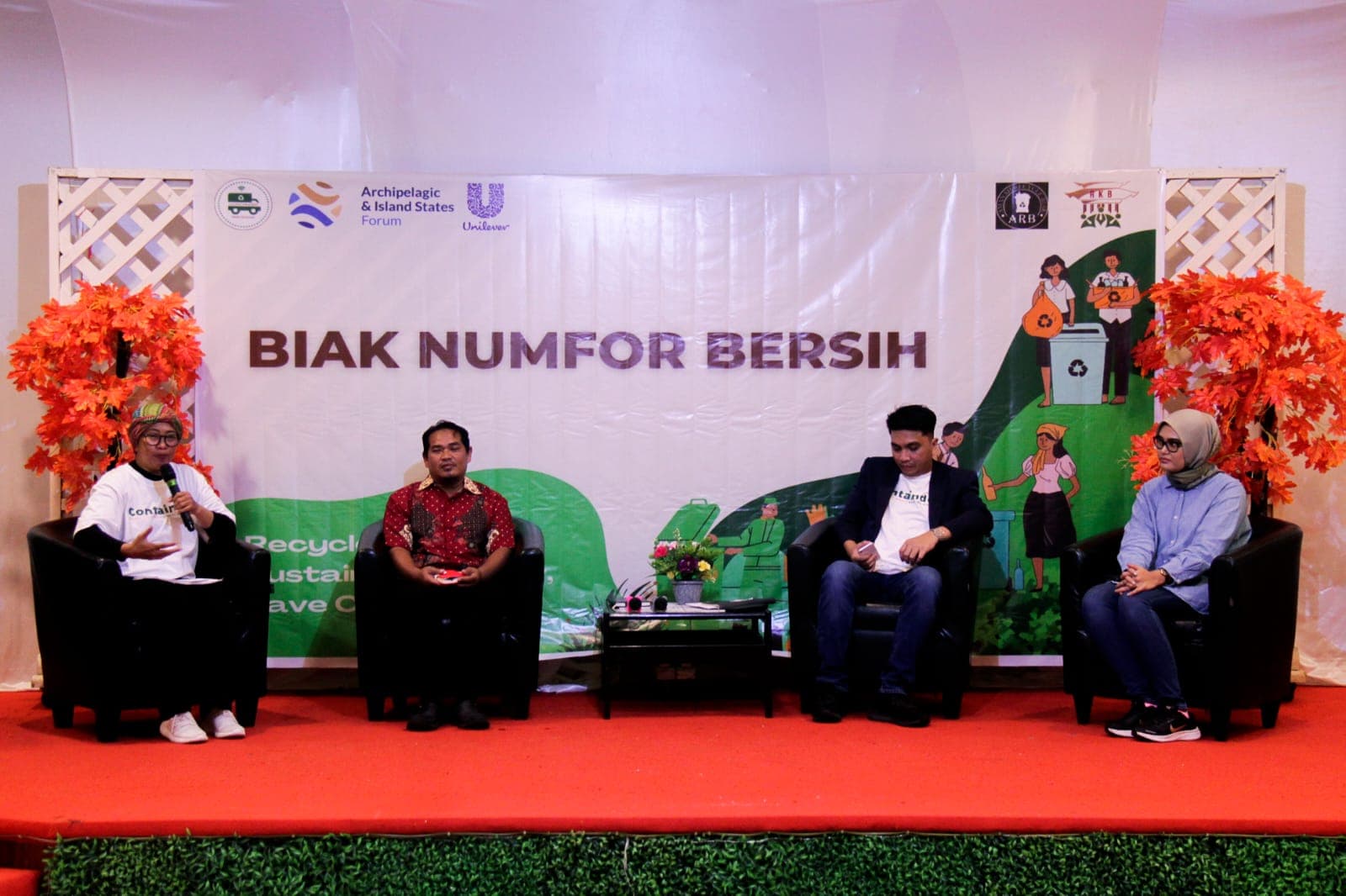 Atasi Masalah Sampah, Aplikasi Containder Karya PYCH Asuhan BIN Resmi Digunakan Di Biak Numfor