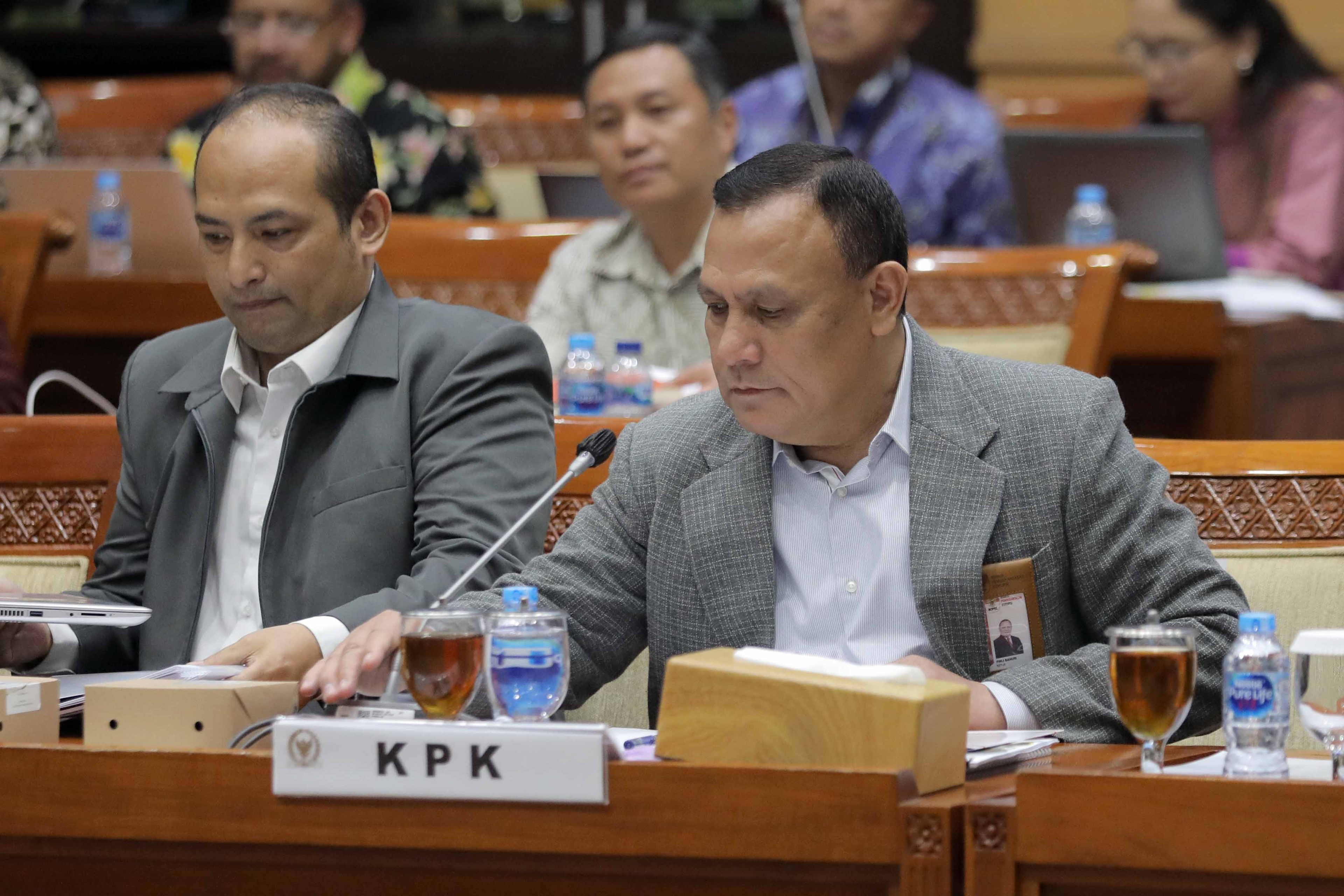 Hanya Ghufron Yang Hadiri Pemeriksaan Dewas KPK, Firli Bahuri Dan Pimpinan Lainnya Absen