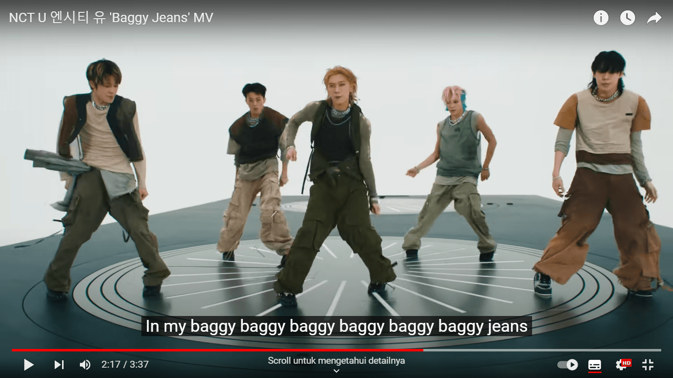 Baru Rilis, Ini Lirik Dan Terjemah Lagu Baggy Jeans NCT U