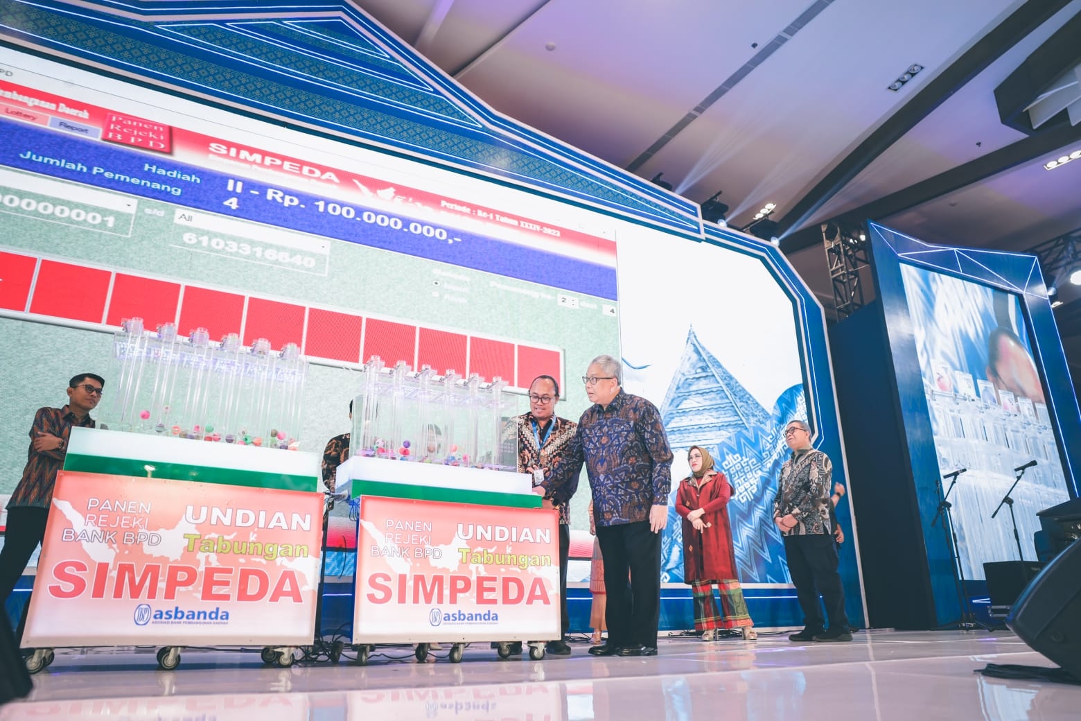 Ini Pemenang Undian Tabungan Simpeda Periode I Tahun XXXIV 2023