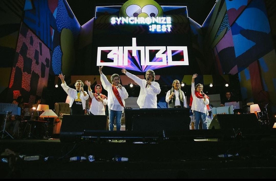 Penampilan Bimbo Bersama Yanti Bersaudara Di Hari Terakhir Synchronize Fest