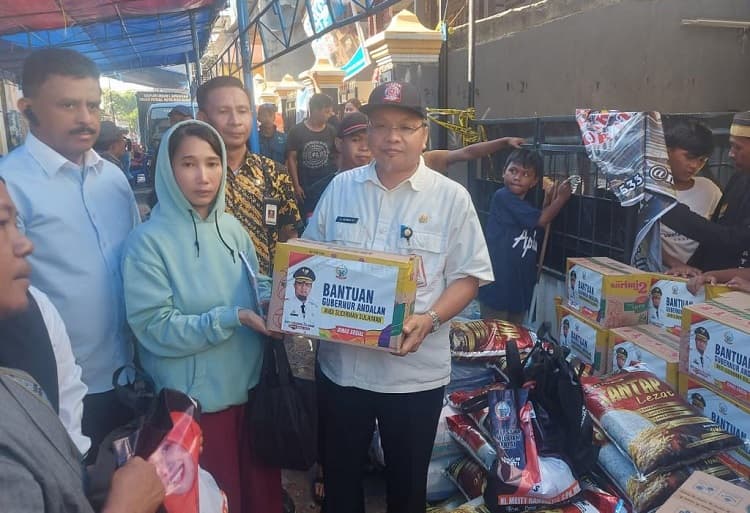 Gubernur Sulsel Instruksikan Pemenuhan Bantuan Logistik Korban Kebakaran di Andi Djemma Disegerakan