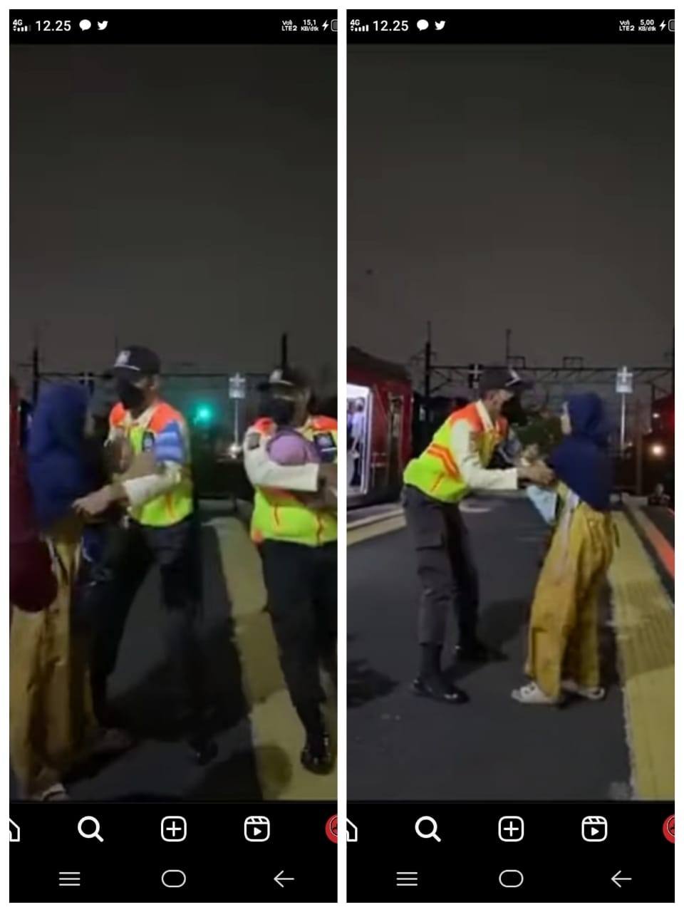 Viral Wanita Nyaris Buang Anak Di Rel Kereta, Diduga Karena Baby Blues