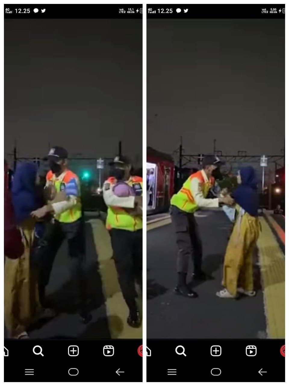 Viral Wanita Nyaris Buang Anak Di Rel Kereta, Diduga Karena Baby Blues