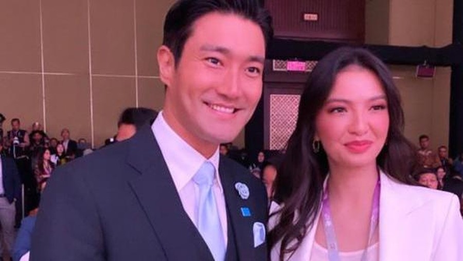 Hadir Di Acara ASEAN, Raline Shah Pamer Foto Bareng Choi Siwon