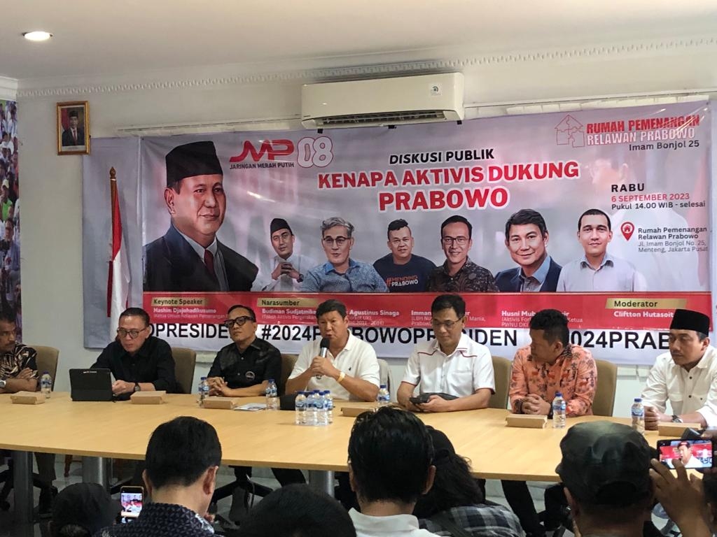 Aktivis Ramai-ramai Dukung Prabowo, Hashim: Kehendak Tuhan
