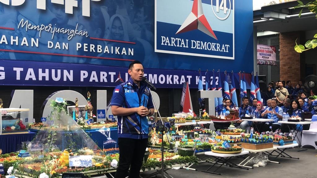 Diteriaki Semakin Manis Tanpa Anies, AHY Mengaku Sudah Lega