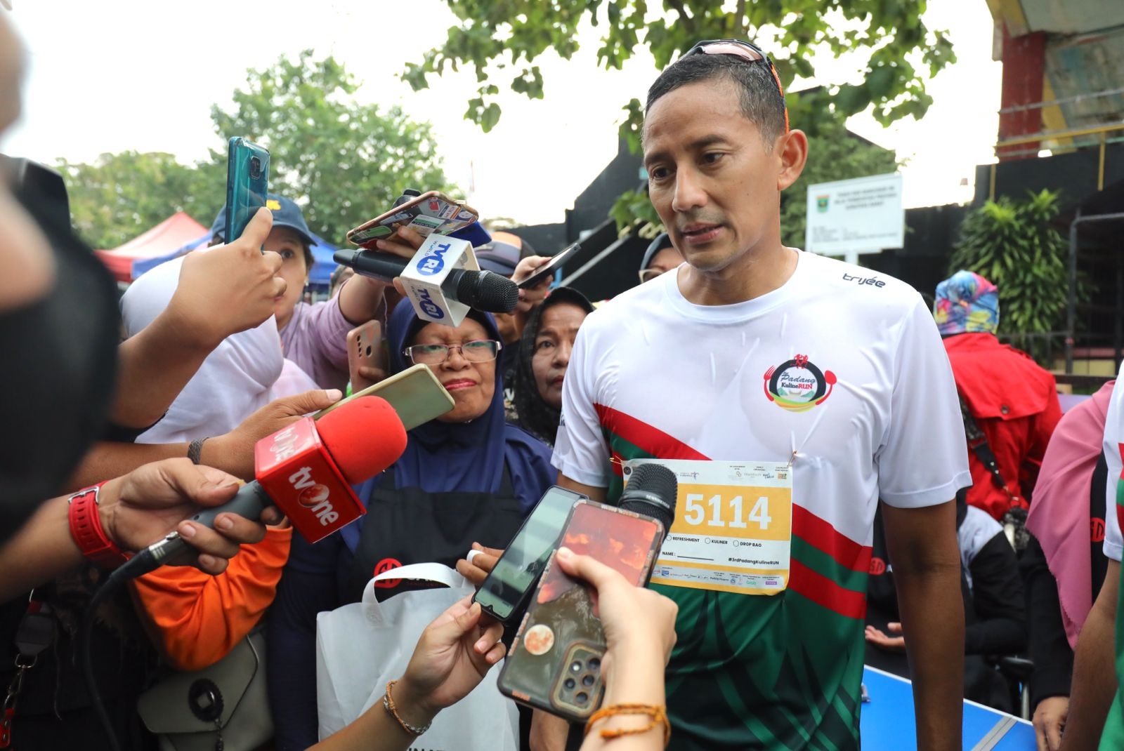 Respons Kenaikan Harga Beras, Sandiaga Uno Gelar Bazar Sembako Murah Di Kota Padang