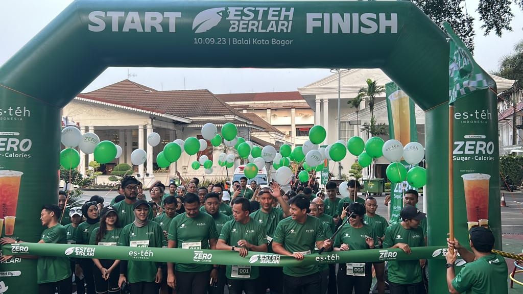 Dihadiri Bima Arya Hingga Brisia Jodie, Esteh Indonesia Sukses Gelar Esteh Berlari 2023