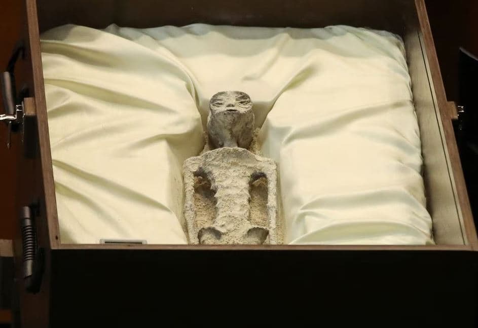 Kongres Meksiko Gelar Dengar Pendapat Tentang UFO Yang Tampilkan Tubuh Diduga 'Alien'