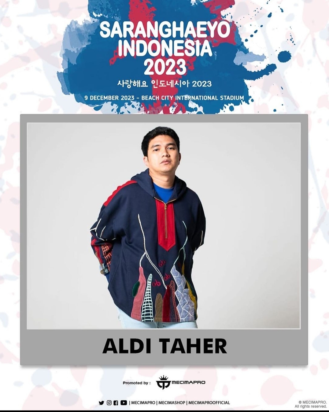 Aldi Taher Ada Dalam Line Up Saranghaeyo Indonesia 2023