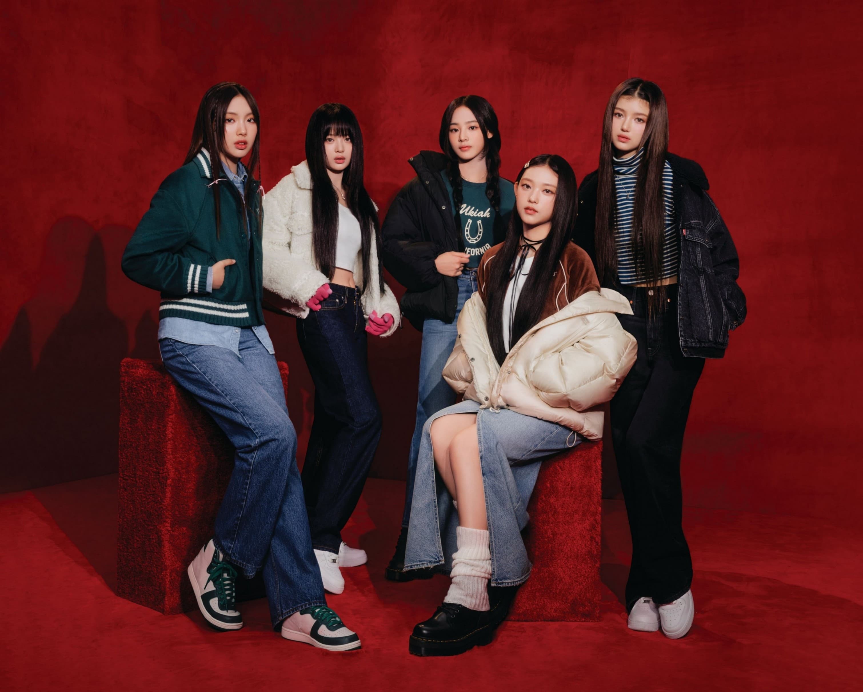 NewJeans Rayakan Hari Jadi Ke 150 Levi's 501, Ajak Penggemar Lebih Autentik!