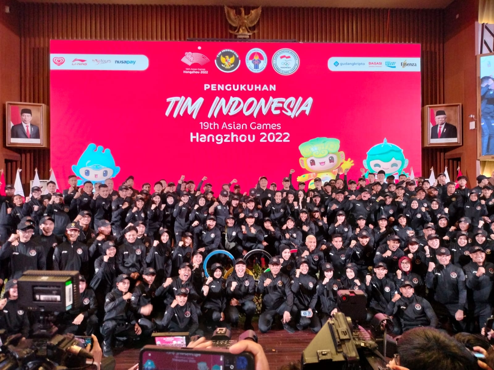 Kontingen Asian Games 2022 Resmi Dikukuhkan