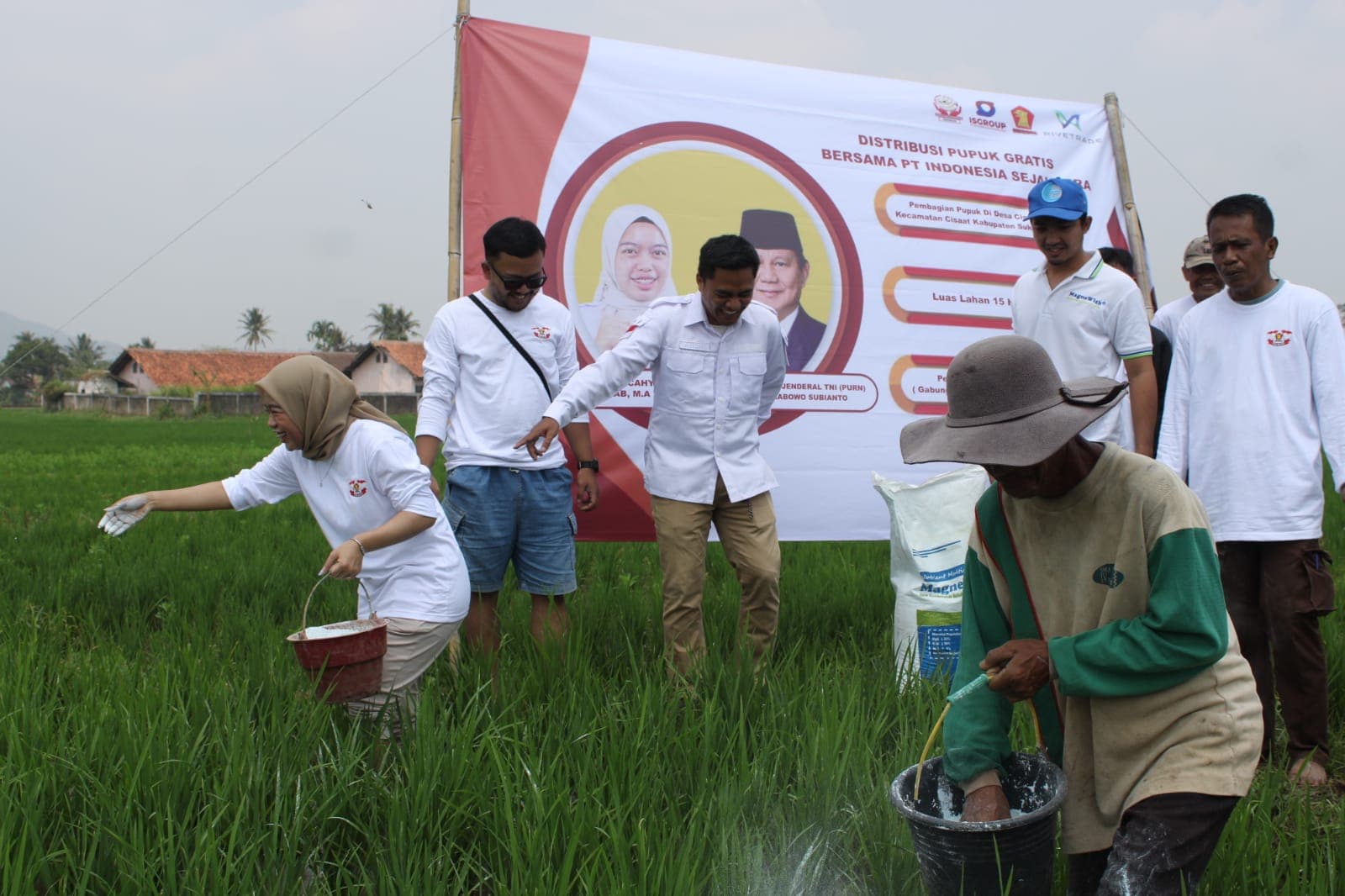 Bidik Kursi DPRD Sukabumi, Petani Milenial Lanjutkan Perjuangan Prabowo