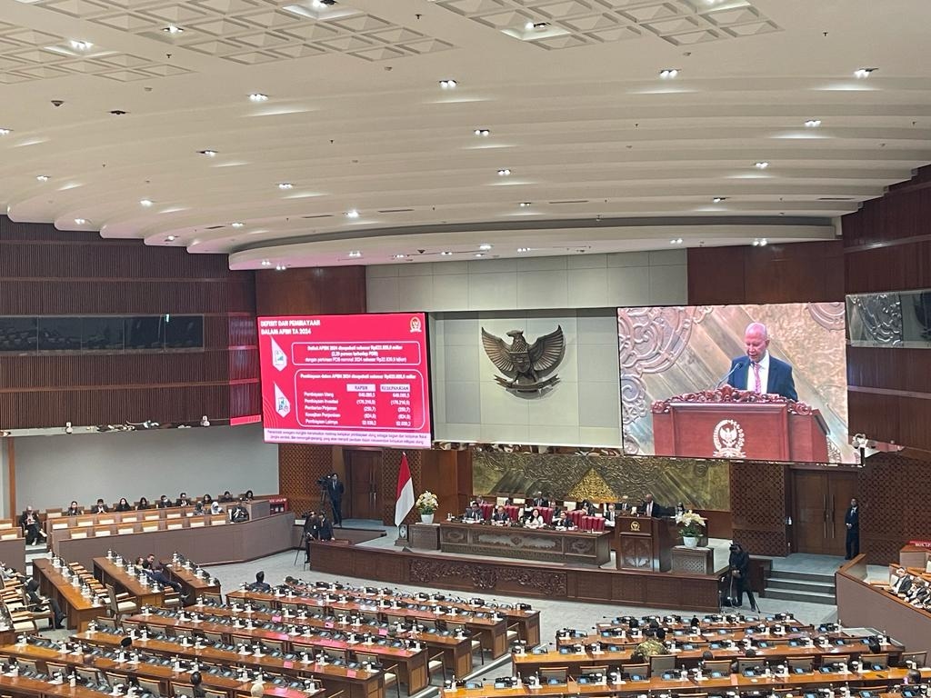 APBN 2024 Rp3,325 Triliun Diketok