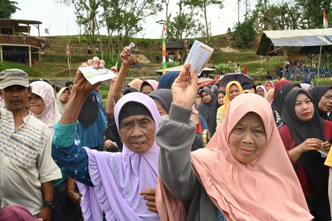 Respons Kenaikan Harga Beras, UMKM Sahabat Sandi Hadirkan Sembako Murah Untuk Kaum Jompo