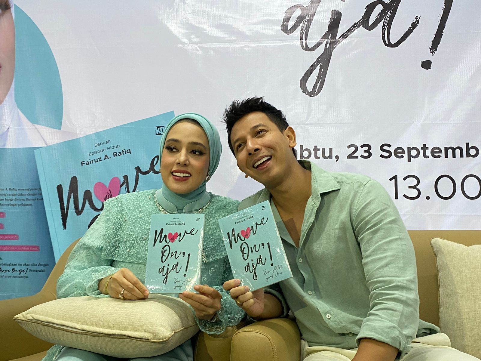 Dari Pengalaman Hidup, Fairuz A Rafiq Luncurkan Buku 'Move On Aja'