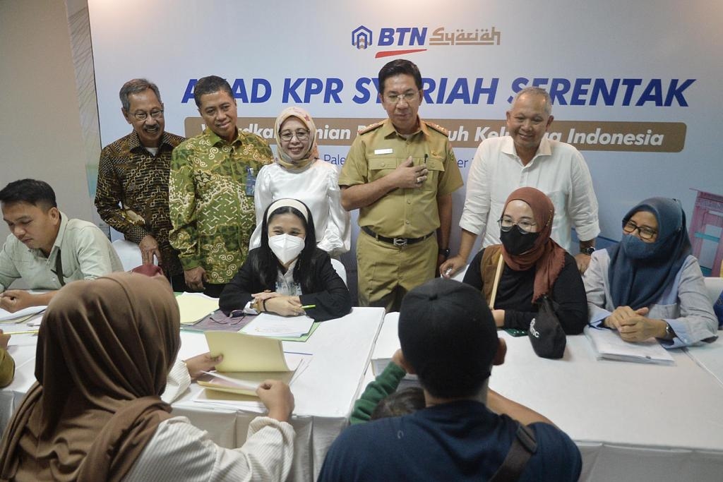 Bank BTN Gelar Akad Massal KPR Syariah, 2.300 Unit Rumah
