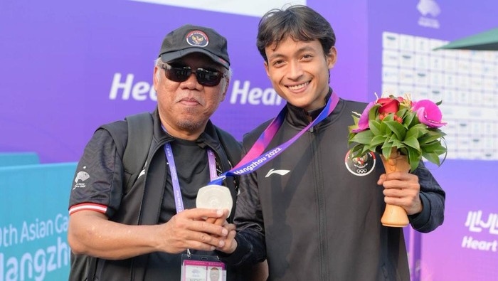Sumbang Perak Di Asian Games Hangzhou, Intip Profil Atlet Skateboard Sanggoe Darma Tanjung
