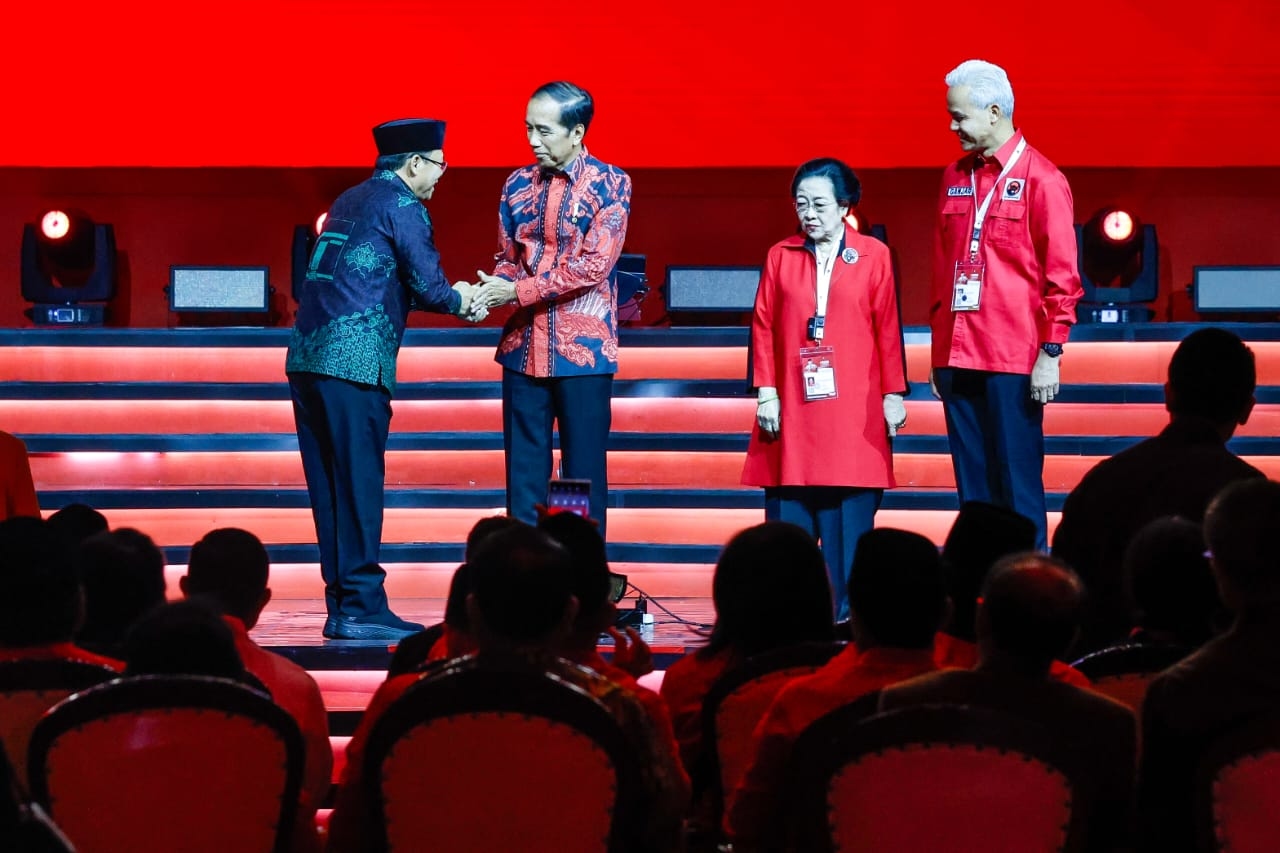 Hadiri Rakernas PDIP, Mardiono: PPP Sejalan Menjaga Kedaulatan Pangan