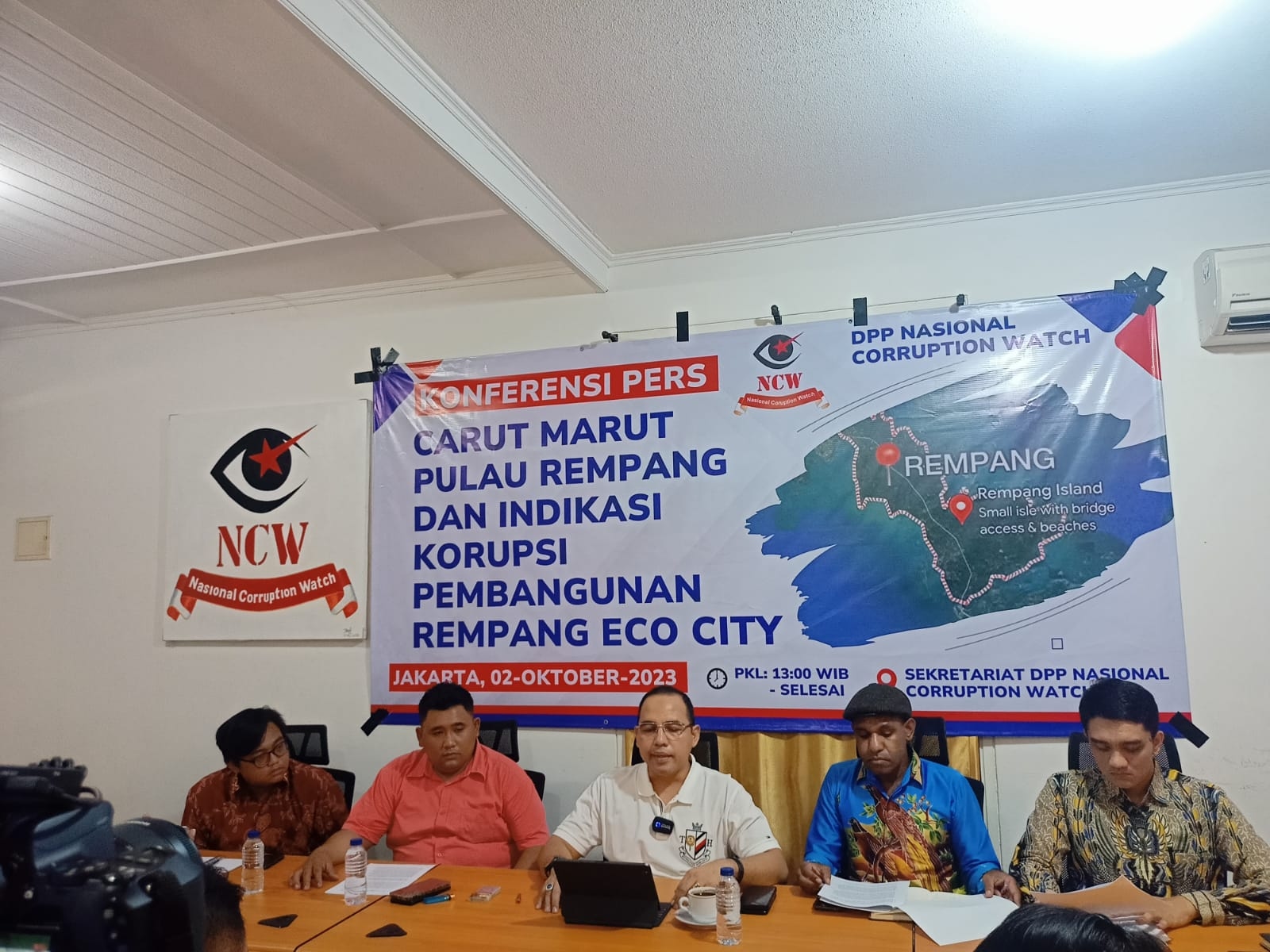 NCW Ungkap Hasil Penyelidikan Terbaru Proyek Rempang Eco-City