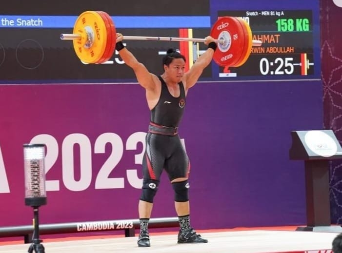 Perjuangan Rahmat Erwin Abdullah Sumbang Emas Kelima Untuk Indonesia, Pecahkan Rekor Dunia