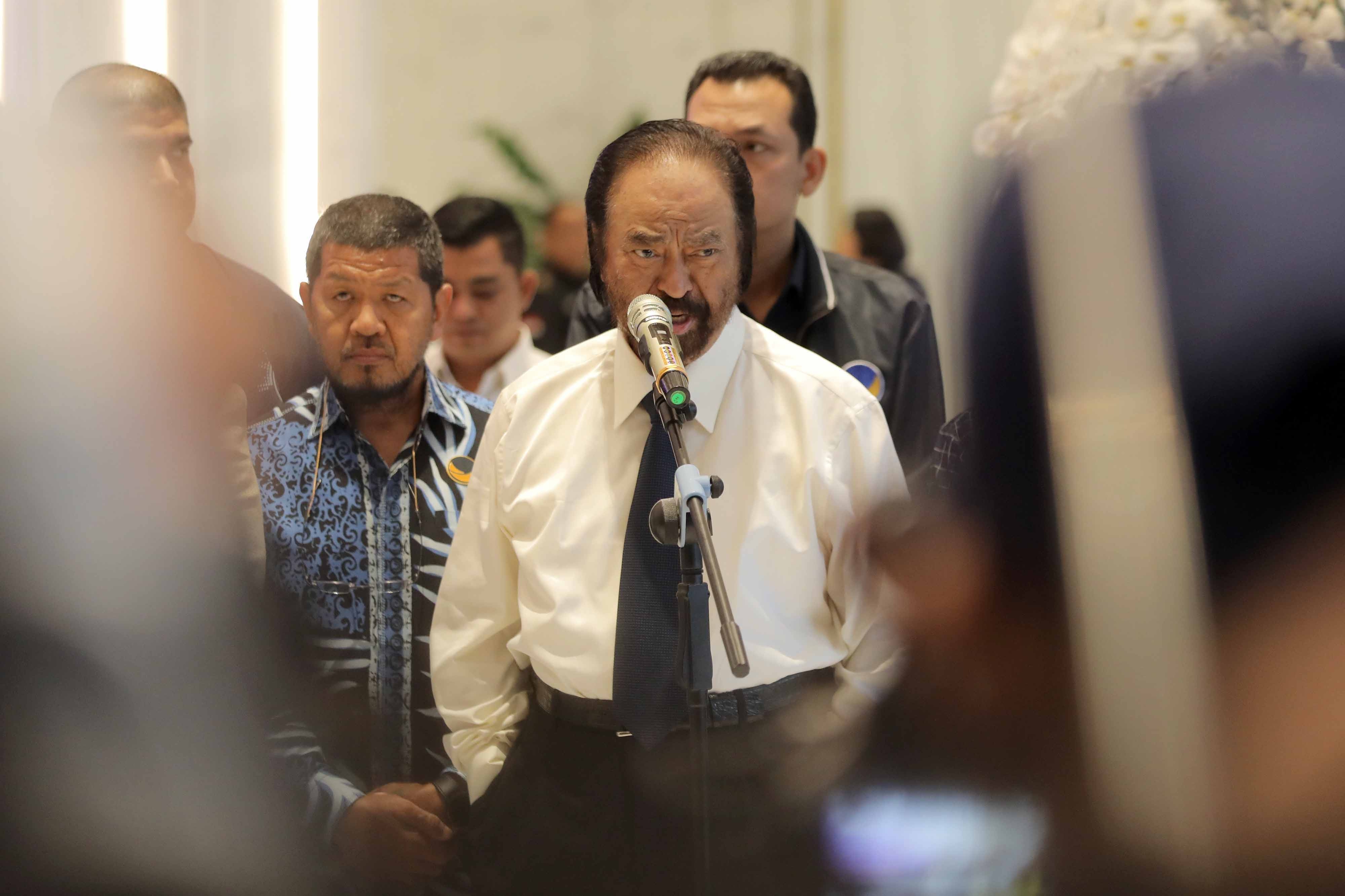 Surya Paloh: Optimisme Prabowo Harus Dibuktikan Lewat Program di Lapangan