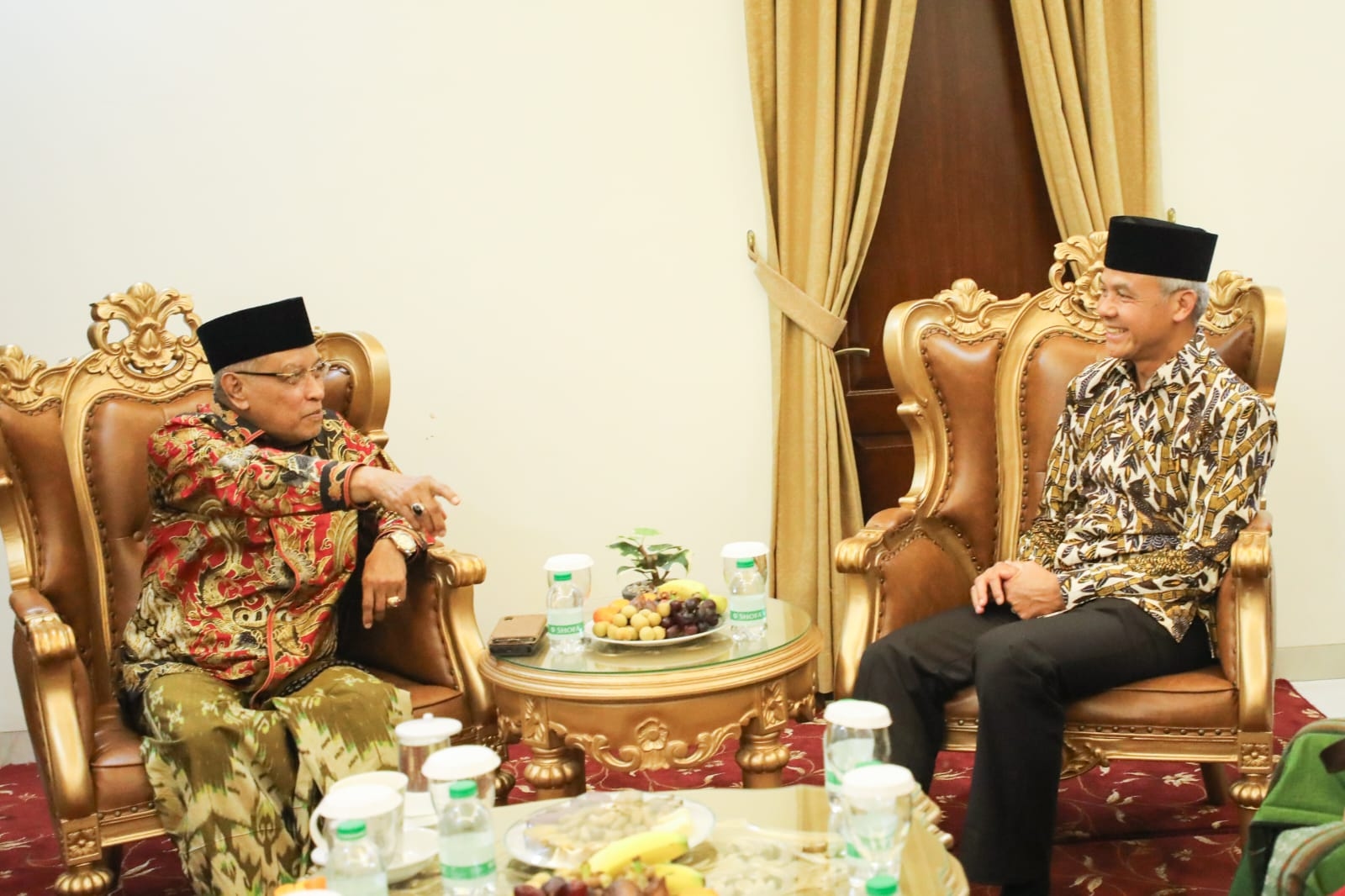 Sowan Ke Kiai Said, Ganjar Bidik Pemilih NU