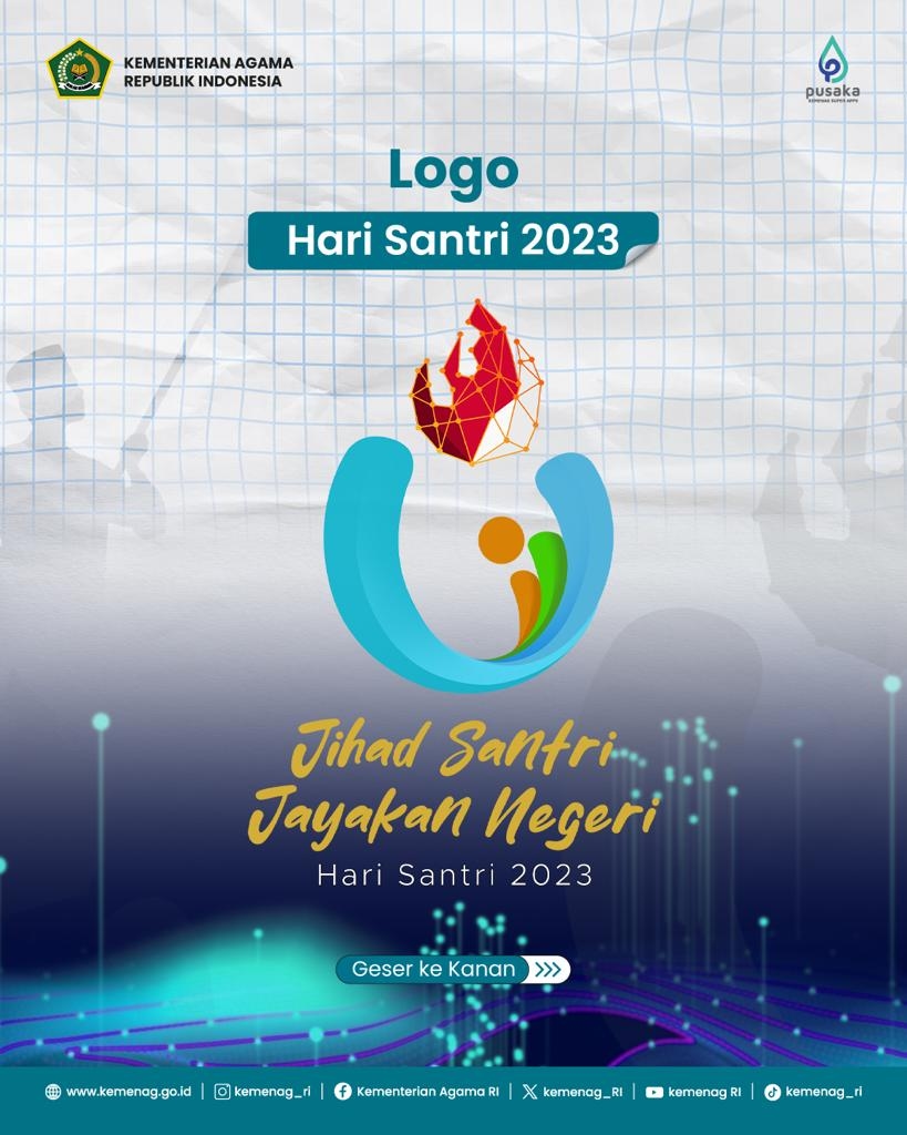 Kemenag Rilis Logo Hari Santri Nasional Tahun 2023